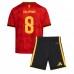 Belgie Youri Tielemans #8 Dětské Oblečení Domácí Dres MS 2026 Krátkým Rukávem (+ trenýrky)
